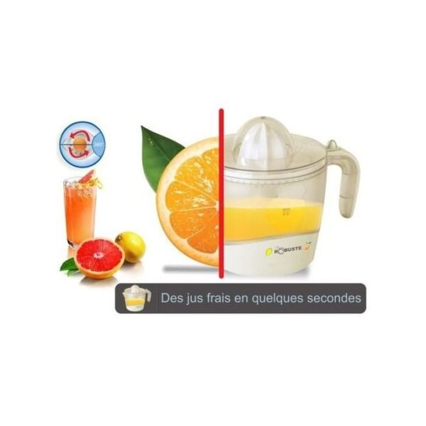 Presse-Agrumes Électrique 500mL 30W Robuste J8881N – Image 2