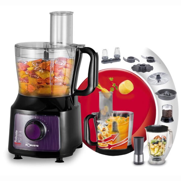Robot Multifonction 8 Accessoires 26 Fonctions 800W Robuste 26F – Image 2