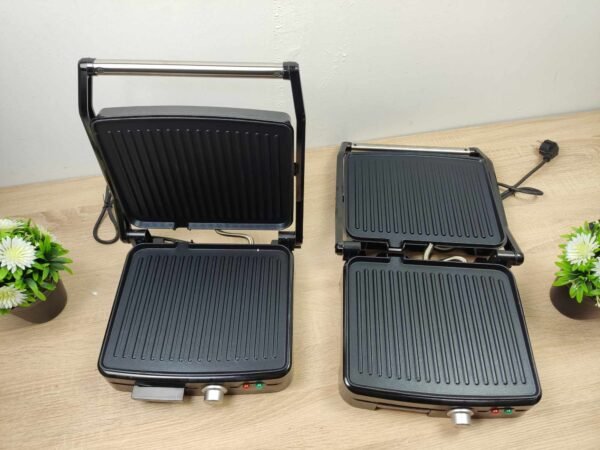 Grill Panini / Viande XL - inox - 2200W Matrix – Image 7