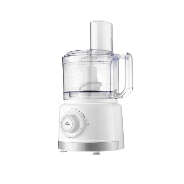 Robot De Cuisine CRISTOR Multi Fonctions -750 W- 2.3 L Bol – 1.5 L Blender – Blanc – Image 2