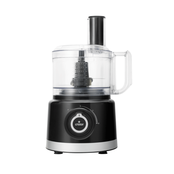 Robot De Cuisine CRISTOR Multi Fonctions -750 W- 2.3 L Bol – 1.5 L Blender – Noir – Image 2