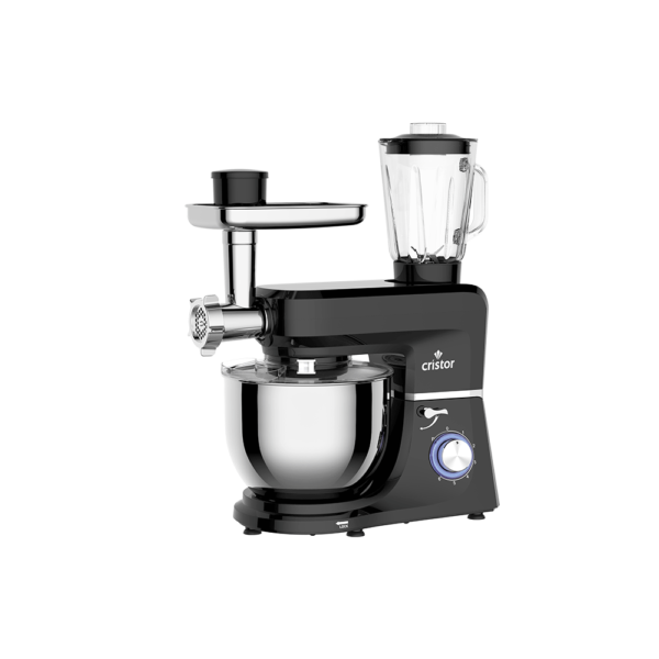 Pétrin CRISTOR Multi Fonctions -7 L-1400 W- Noir