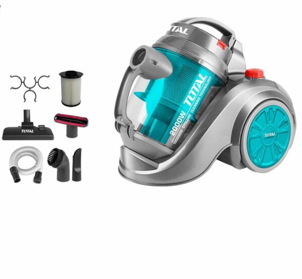 Aspirateur Sans Sac 2000W 2.5L Total TVC20258