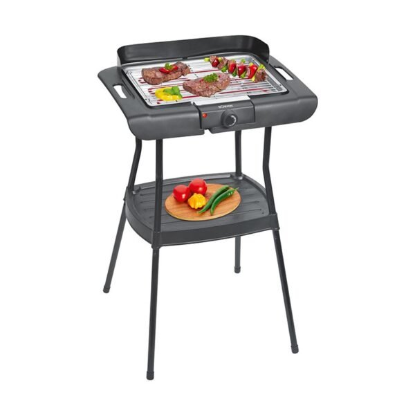 Barbecue Grill électrique sur pieds Bomann BQS 2244 CB Noir