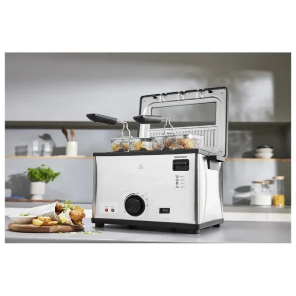 Friteuse inox 4L – 2000 W SilverCrset – Image 3