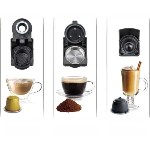 Cafetière 3 en 1 Multi-Capsules 20Bar 1450W Multismart MS-CF2036 – Image 3