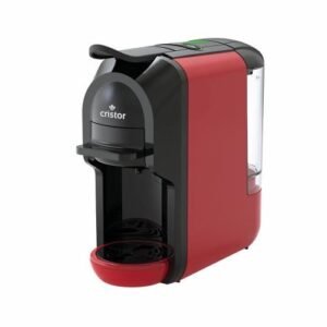 Machine à café 3en1 CRISTOR -19 Bars – 1450W – Rouge