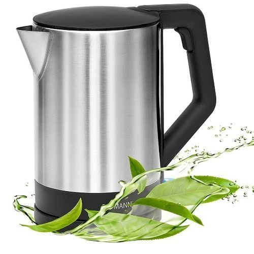 Bouilloire Electrique 1,5 L 2200 W Bomann Wks-3002 noir-inox