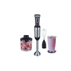 Sonashi Bras Mixeur Multi Fonction 4 En 1- SHB-188JCW - Noir & Gris