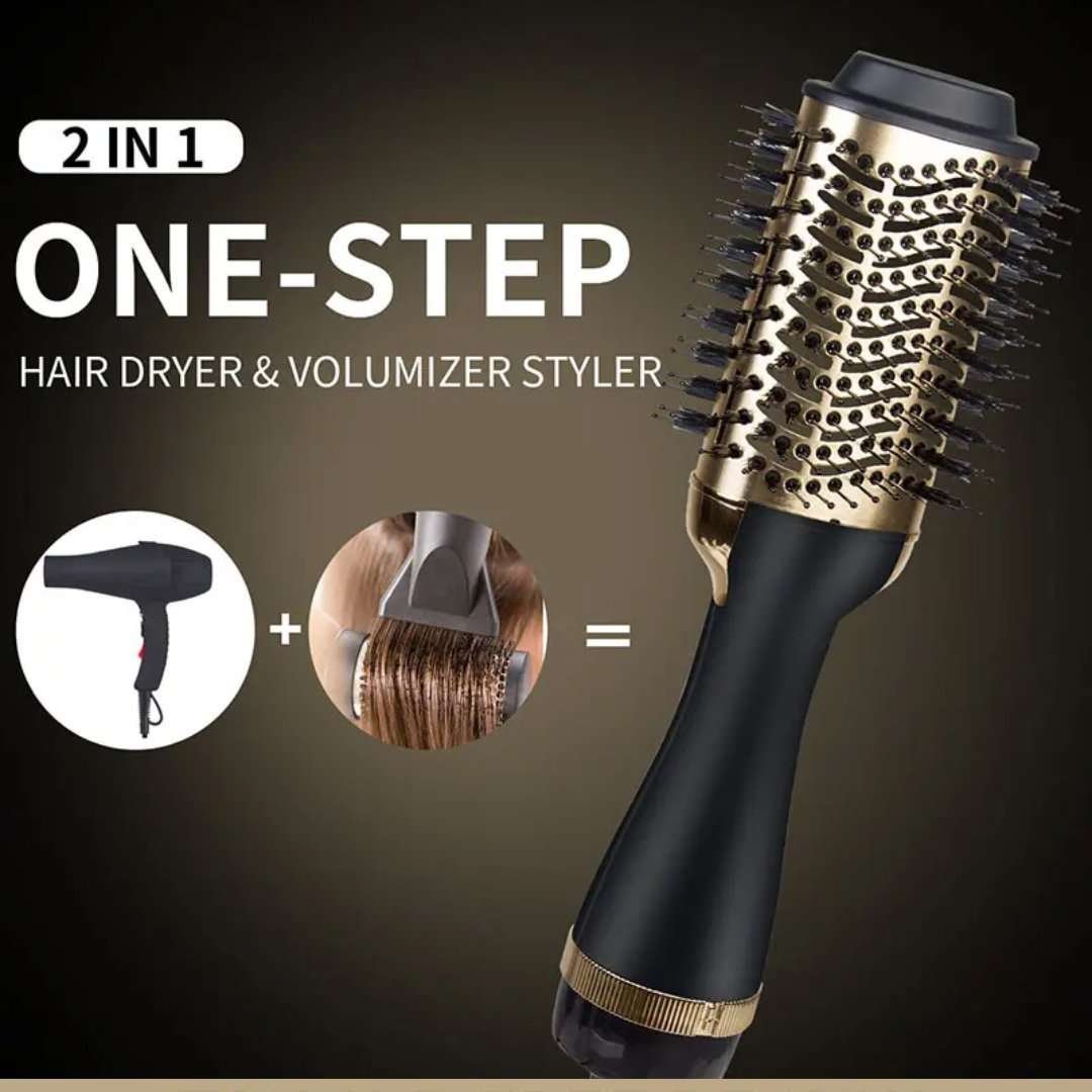 Brosse chauffante Sèche-cheveux multifonctionnel professionnel 1300 watts ENZO En-4116 – Image 6