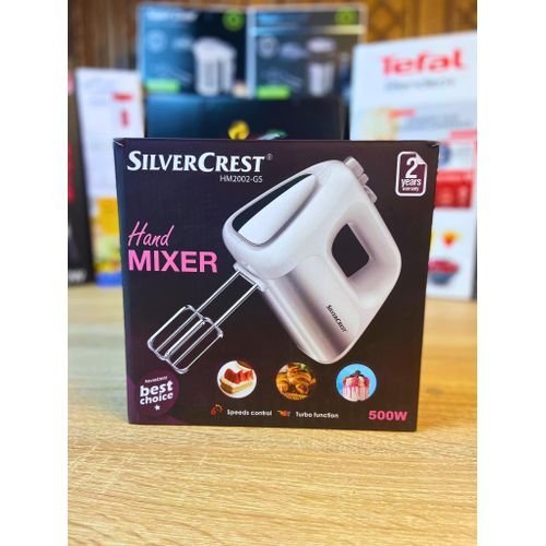 Batteur Electrique À Main 500W avec 6 vitesses +Turbo SilverCrest - HM2002GS – Image 3