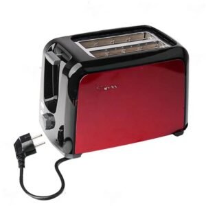 Grille-Pain 2 Fentes 750W Rouge Condor GP120R