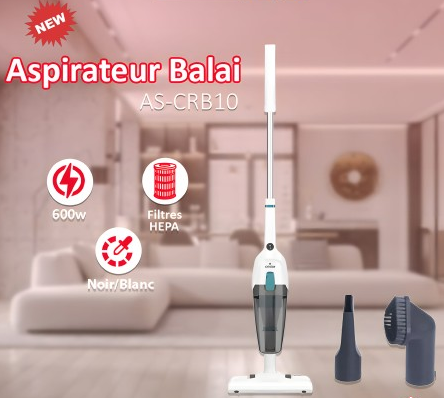 ASPIRATEUR BALAI 3 en 1 - 600W Cristor AS-CRB10 – Image 4