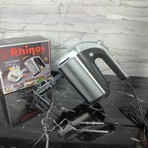 Batteur inox 600W 05 vitesses + Turbo Rhinos