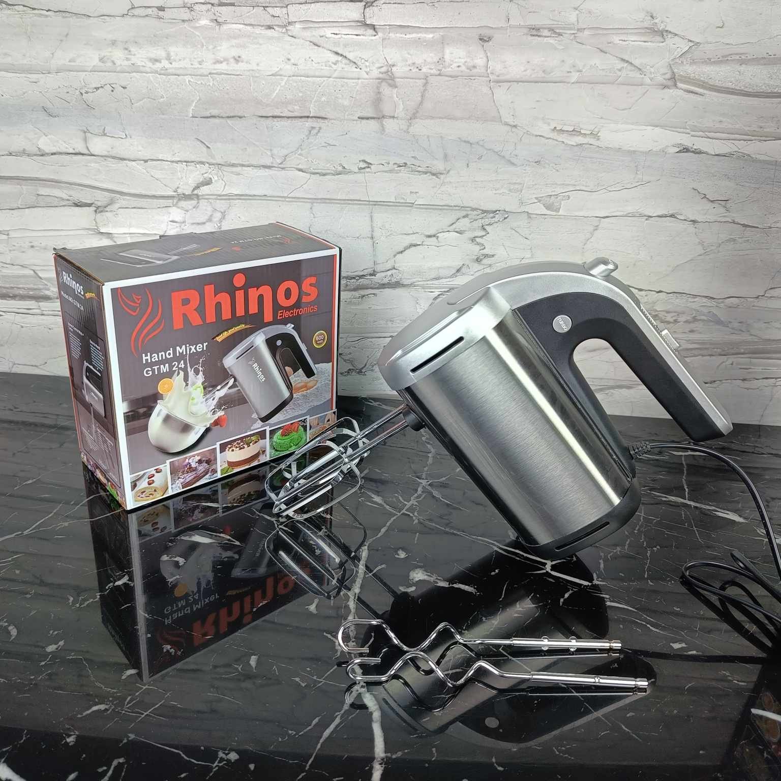 Pack de cuisine Rhinos ( Bras Mixeur inox 04 Lames 2000W + Batteur inox 600W ) – Image 5