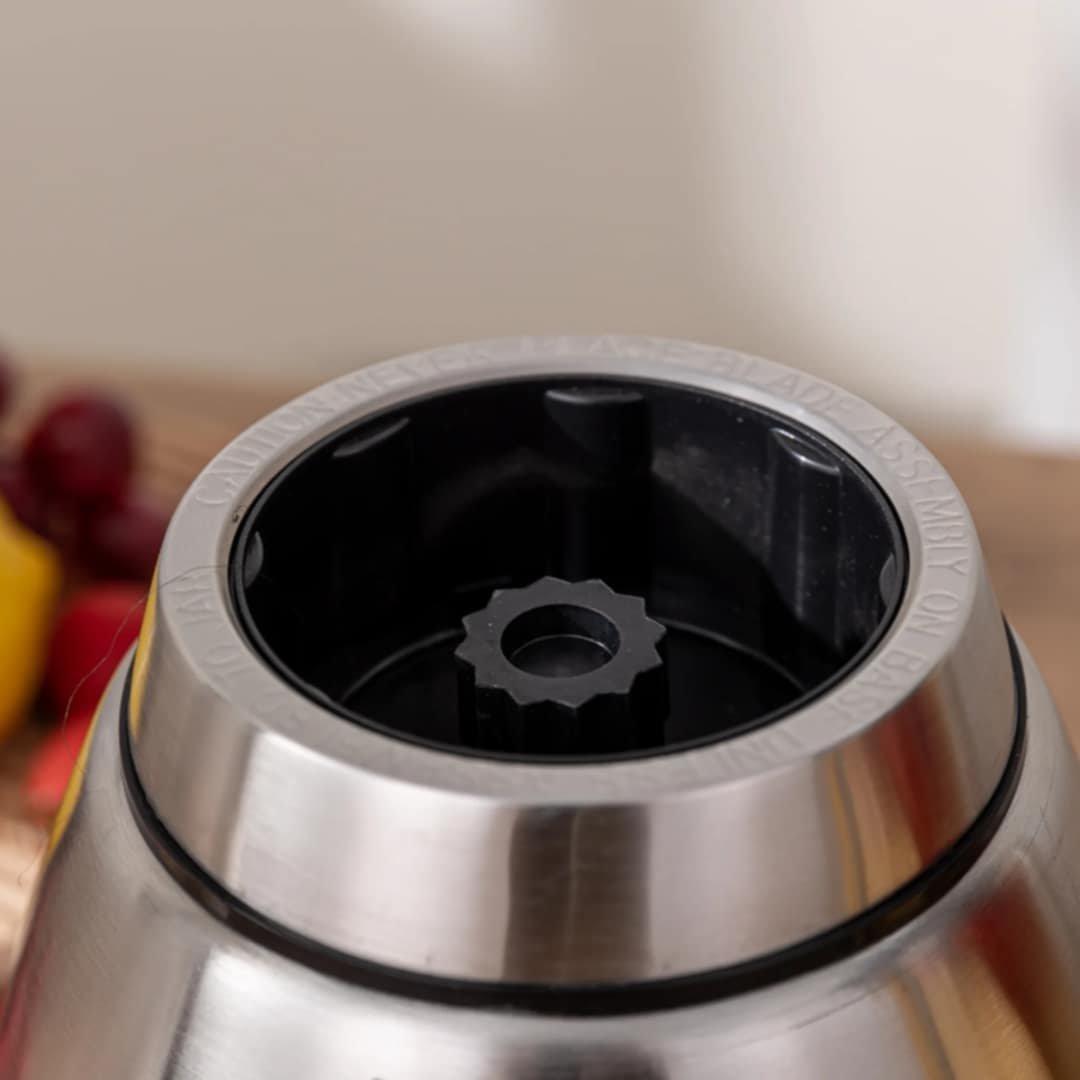 Blender inox 2 en 1 - 1.5L - 1000W - 06 Lames Rhinos – Image 5