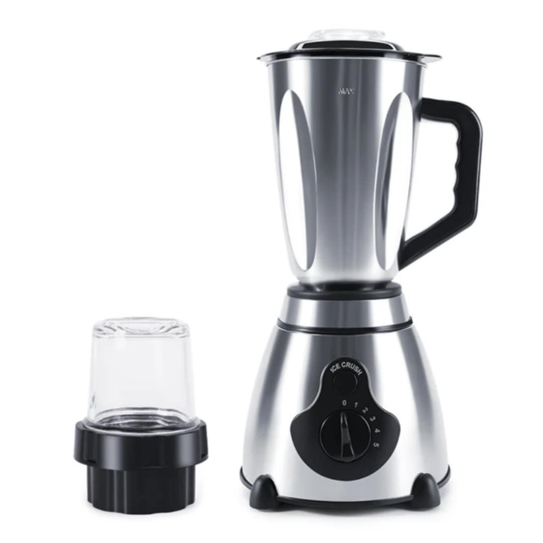 Blender inox 2 en 1 - 1.5L - 1000W - 06 Lames Rhinos