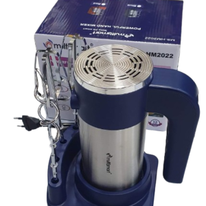 Batteur inox avec support  450W Bleu Multismart