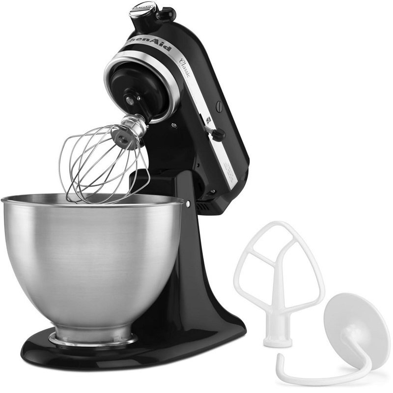 Robot Pétrin Multifonctions 4.3L 275W 10 Vitesses Avec Bol En Inox KitchenAid 5K45SS – Image 3