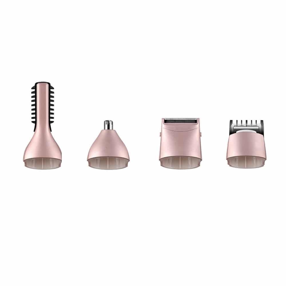 Tondeuse Cheveux Sans Fil 10en1 Kemei KM-1015 Rose – Image 4