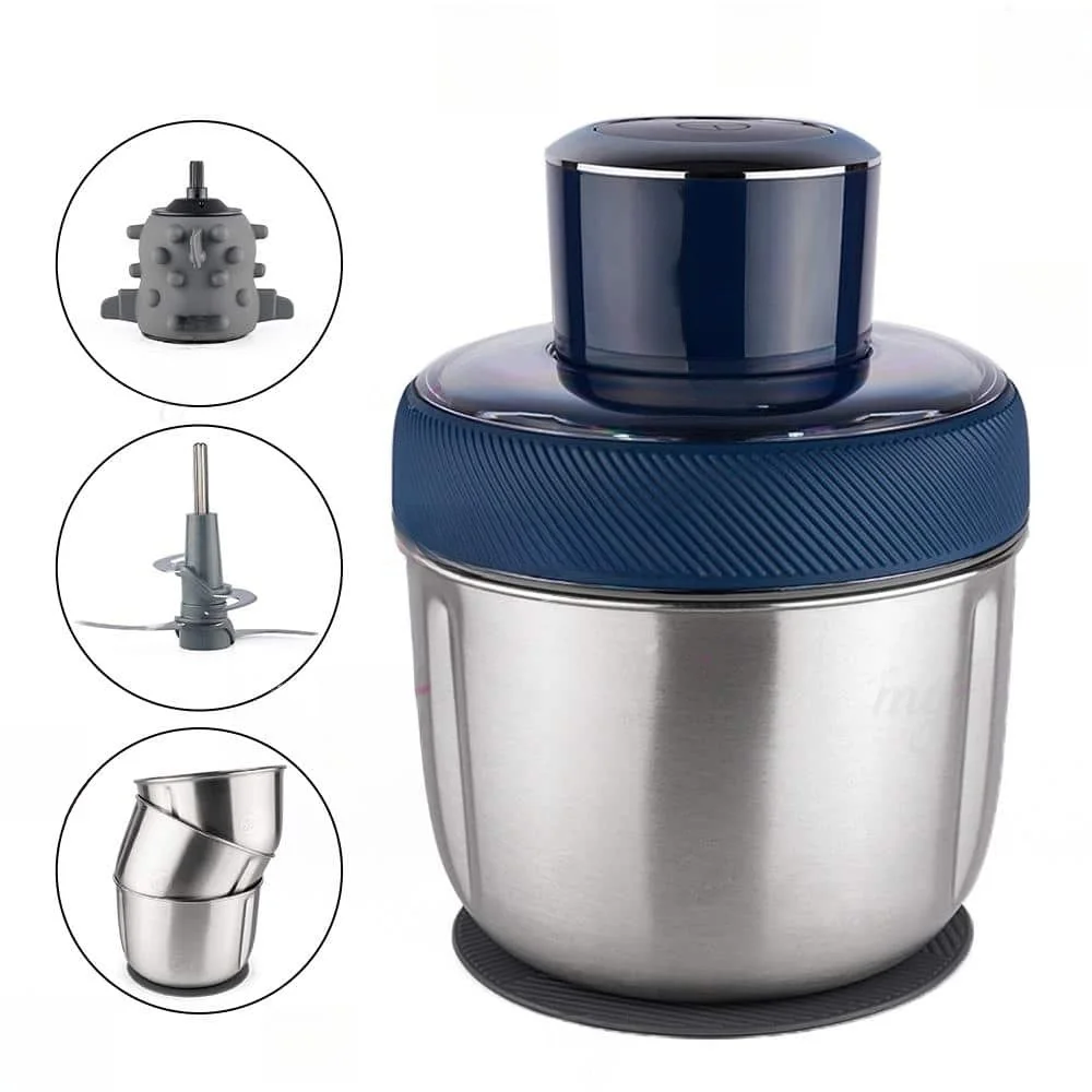 Hachoir Multifonctionnel 3 bols 350W SilverCrest Original MC376-CB – Image 2