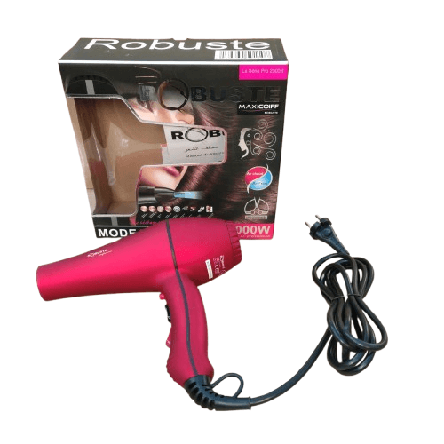 Sèche cheveux professionnel Rouge Robuste Pro 2000 – Image 2