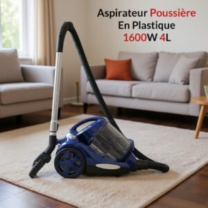 Aspirateur Poussière 1600W 4L Raylan Bleu