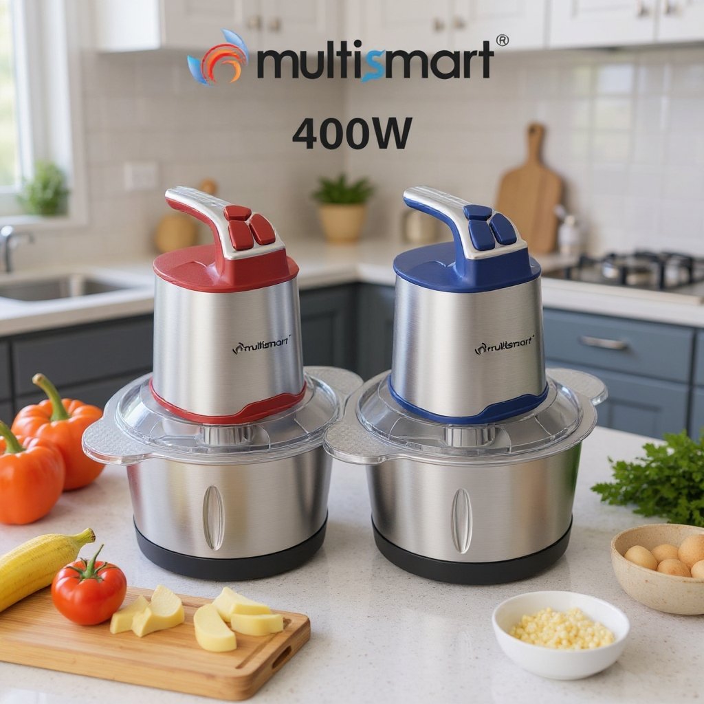 Hachoir multismart en inox 400w fc-2143