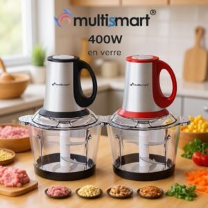 Hachoir multismart en verre 400w fc-2231