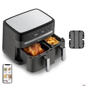 Friteuse Sans Huile 8.3L 2450W Dual Easy Fry & Grill XXL Moulinex EZ905B20