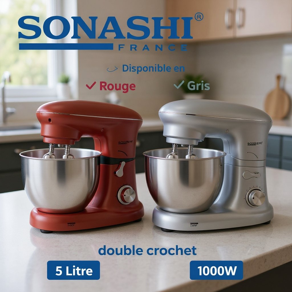 PETRIN SONASHI 5 L DOUBLE CROCHET 1000 W SMX-562 – Image 3