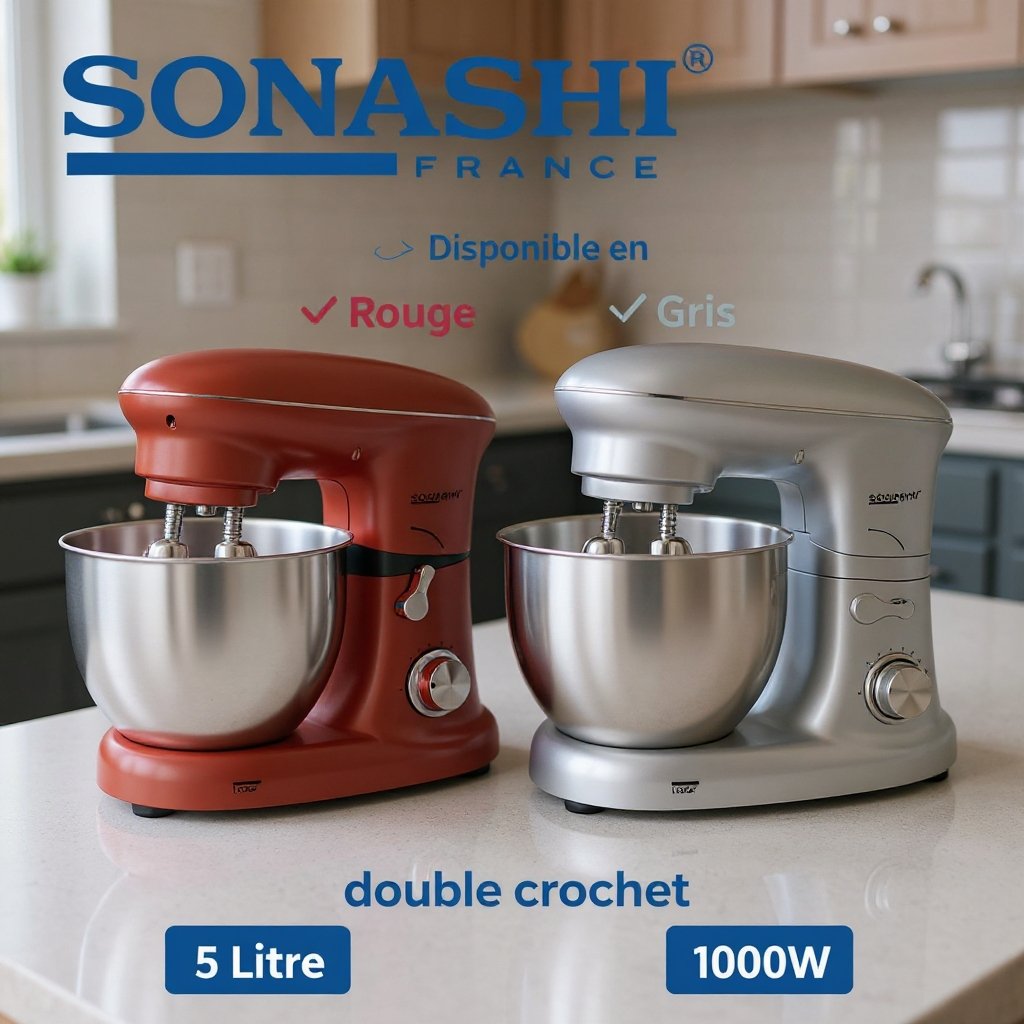 PETRIN SONASHI 5 L DOUBLE CROCHET 1000 W SMX-562 – Image 5