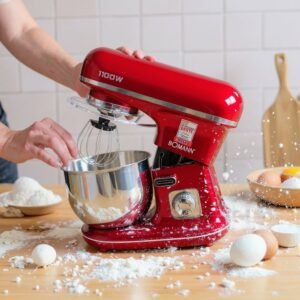 Pétrin Multifonction 5L 1100W Bomann KM 6010 CB Rouge