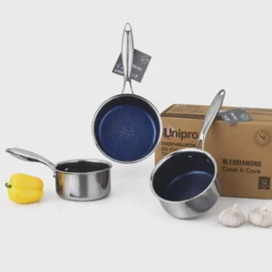 Série 03 Casseroles tous feux induction 14+16+18 cm Unipro Original