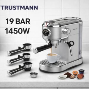 Cafetière 6 en 1 Multi-Capsules 19Bar 1450W  TRUSTMANN TM-MC-4003