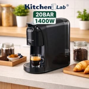Cafetière 4 en 1 Multi-Capsules 20 Bar 1400W KITCHEN LAB sample