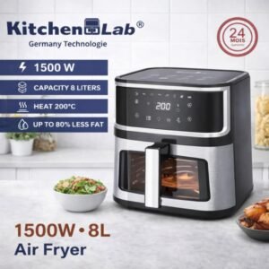 Air Fryer KitchenLab Inox 8 L 1500 W KT-AF-006