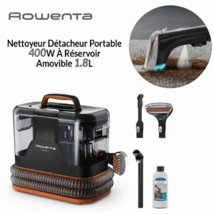 Nettoyeur Détacheur Portable 400W À Réservoir Amovible 1.8L Clean It Rowenta IN5011F0
