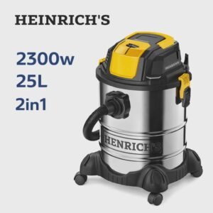 Aspirateur Heinrichs 2 en 1 2300W 25L HBS 1804
