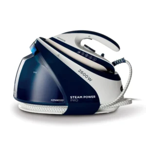 Central vapeur – KENWOOD original 2600W 7BAR – 1.8L Blanc/blue SSP70