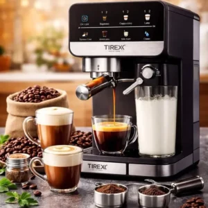 Machine à café 1350W 20Bar 4en1 TIREXX CAF2100S