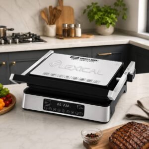 Grill À Viande Électrique Intelligent 2000W OptiGrill Lexical LSM-2575