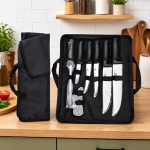 Ensemble de Couteaux de Chef Multifonctions – Qualité Premium -7- Pièces