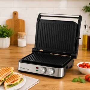 Grille panineuse Schallenge les Plaque Demontable  2000W grill/panini AMB-GT31