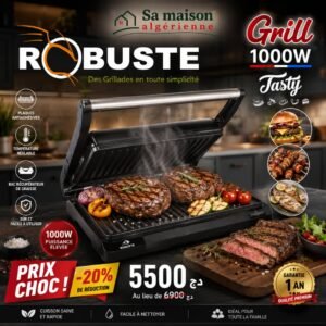 Panineuse Et Grill - 1000W - Robuste
