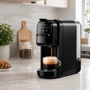 Cafetière 3 en 1 Multi-Capsules et Café poudre 20 Bar 1400W Sonashi SCM-4985