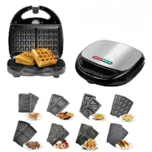 Panineuse électrique inox 8 en 1 – 850W HALEY HY-1027