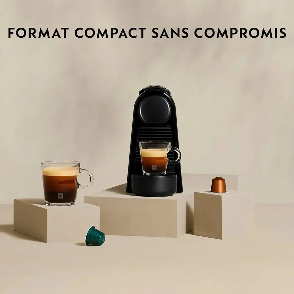 Nespresso De’Longhi Machine à Café Essenza Mini Noir, 19 Bars EN85.B noir