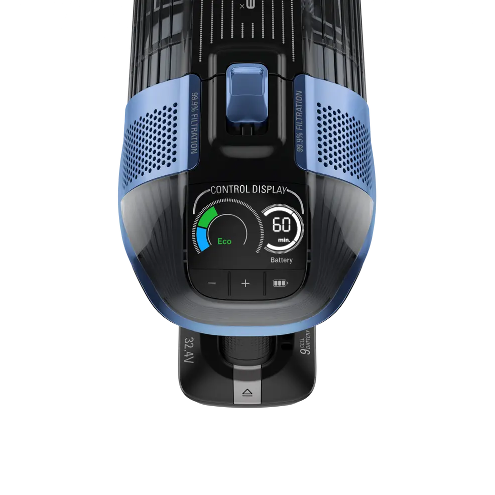 Aspirateur Balai Sans Fil Intelligent Et Flexible 32.4V 480W 70Min X-Force Flex 14.60 Rowenta Aqua RH99A9WO – Image 2