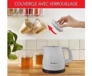 Bouilloire Électrique Sans Fil 2400W 800mL Avec Filtre Anti-calcaire Et Arrêt Automatique Simpleo Moulinex BY153B10 – Image 7